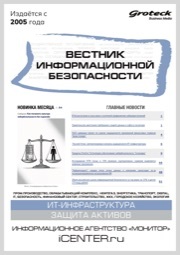 ВЕСТНИК ИНФОРМАЦИОННОЙ БЕЗОПАСНОСТИ